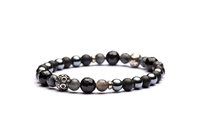 Bracciale Antracite Classic in Pietre dure C77 ELBA - C77 ELBA